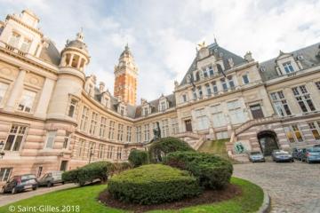 Free guided tour of the town hall of Saint-Gilles for the inhabitants of Saint-Gilles